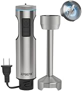 Handheld immersion Blender 11-Speed, 1000W Immersion Blender with Anti-Splash Design, Stainless S...
