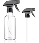 Hethyo Spray Bottles Plastic Spray Bottle for Hair Mist/Stream Heavy Duty Empty Spray Bottles for...