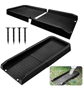 NamcheBarwa Downspout Splash Block,Gutter Splash Guard for Rain Water Drainage,24" Fixable Downsp...