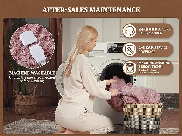 Heated Electric Blanket Heating throw