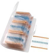 Minidodoca 1/2W 41 Values 615pcs Individual Compartment 1 Ohm-1M Ohm with 1% Metal Film Resistor ...