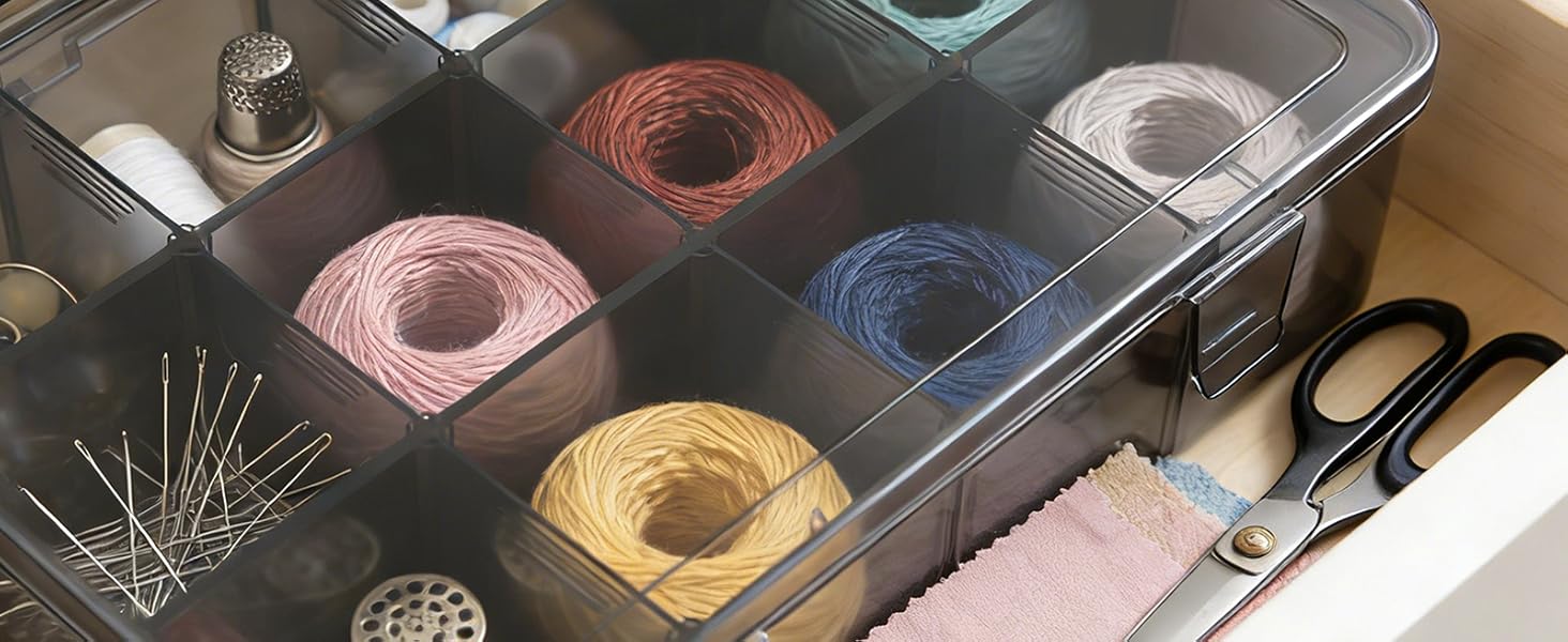 Plastic Compartment Container for Tool Tackle Box