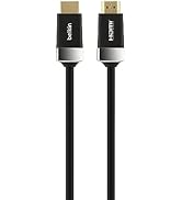 Belkin 6.6ft/2M HDTV High-Speed HDMI Cable w/Ethernet, 4K/Ultra HD, HDR, &amp; 3D Compatibility, 18Gb...