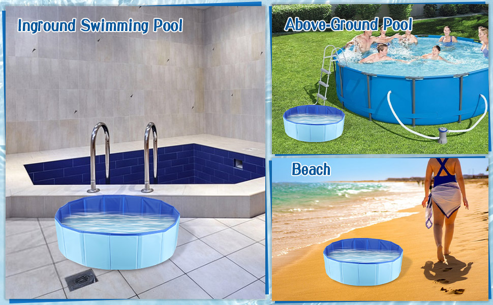 Foot Bath Basin for Pool Entry