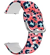 Universal Silicone Watch Band Replacement, 20mm Soft Straps Compatible with Gizmo Watch/Samsung G...