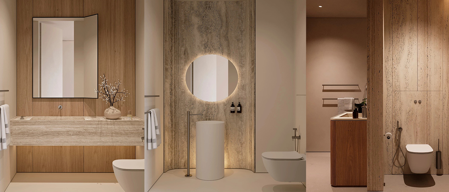 bathroom accesory set