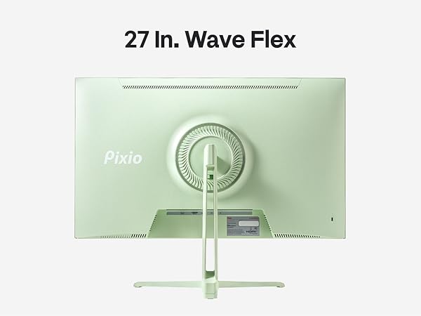 Pixio PX278 Wave Mint Green 27 inch 180Hz Refresh Rate Quad HD 1440p Resolution Fast IPS Panel 1ms G...
