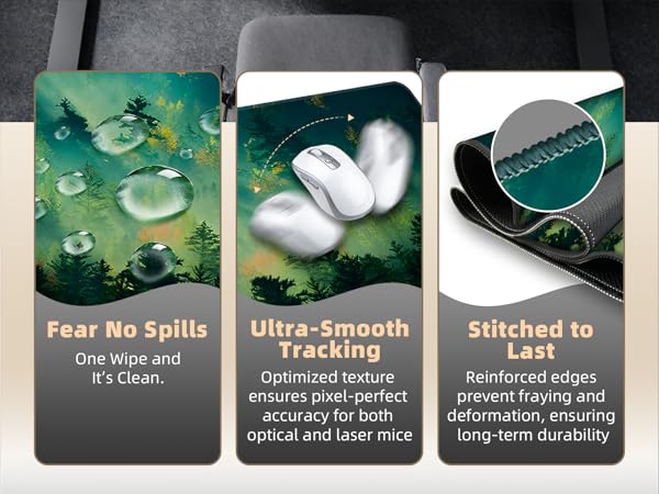 Green Forest Mouse Pad