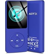 AGPTEK A02PL 64GB MP3 Player, 70 Hours Playback Lossless Sound Music Player, Supports up to 128GB...