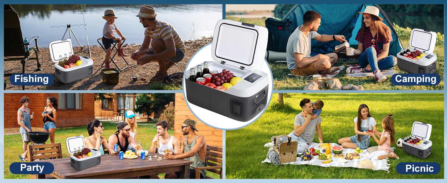OLIXIS Portable Car Refrigerator