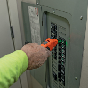 Circuit Breaker Finder locates the correct breaker in a panel