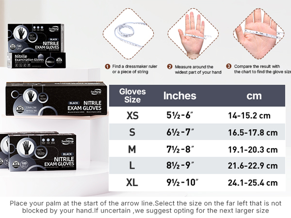 Disposable Nitrile Exam Gloves