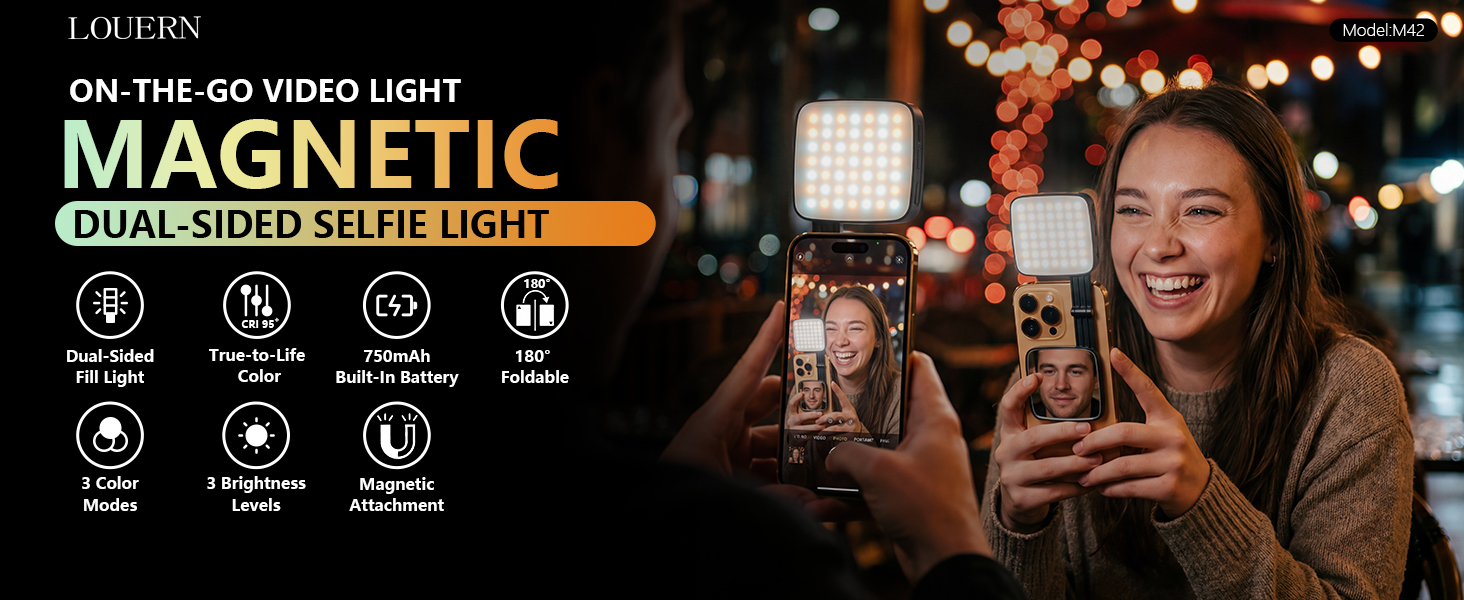 Magnetic Selfie Light
