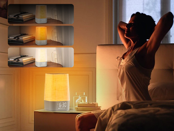 wake up gently and naturally by sunrise simulation