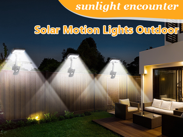 Solar Motion Lights Outdoor