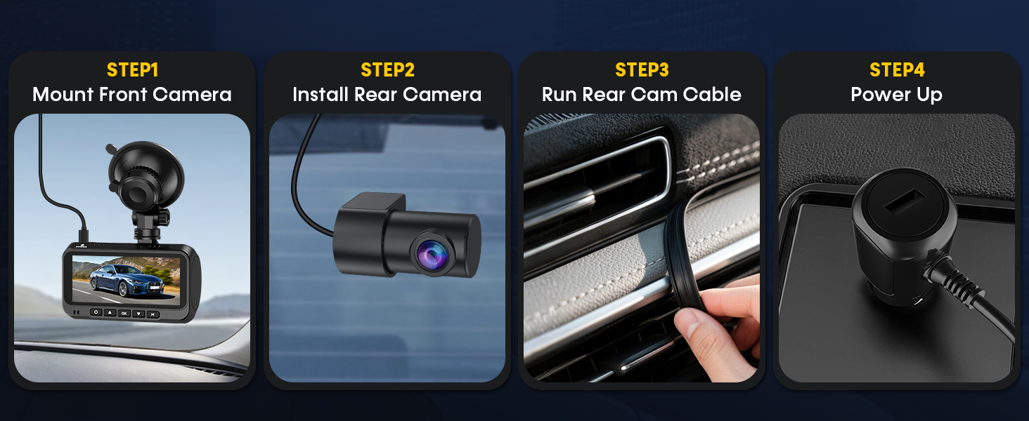 car on-dash mounted cameras