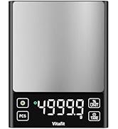 Vitafit 11lb Food Scale, High Accuracy 0.0001lb by Our Professional Factory Since 2001, Digital K...