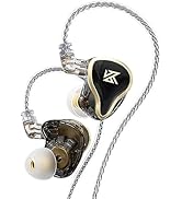 CCA KZ ZAS in Ear Monitor Headphones 16 Units 7BA 1DD Hybrid Drivers HiFi IEM Earphones High Clar...