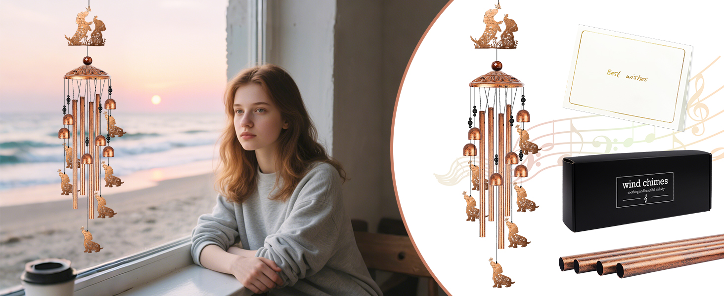 Dachshund Wind Chimes