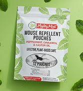 Mighty Mint Mouse Repellent Pouches – Peppermint, Castor Oil &amp; Cinnamon Formula – Natural Indoor ...