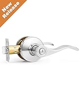 chrome door lever