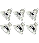 CTKcom 10Watt 12Volt MR16 Halogen Light Bulbs,MR16 Halogen Lamp Bi Pin Wide Beam High Lumens 4000...