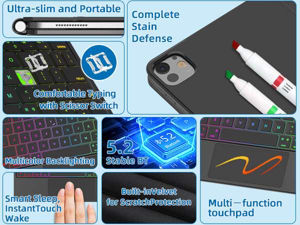 keyboard case for ipad Air 11