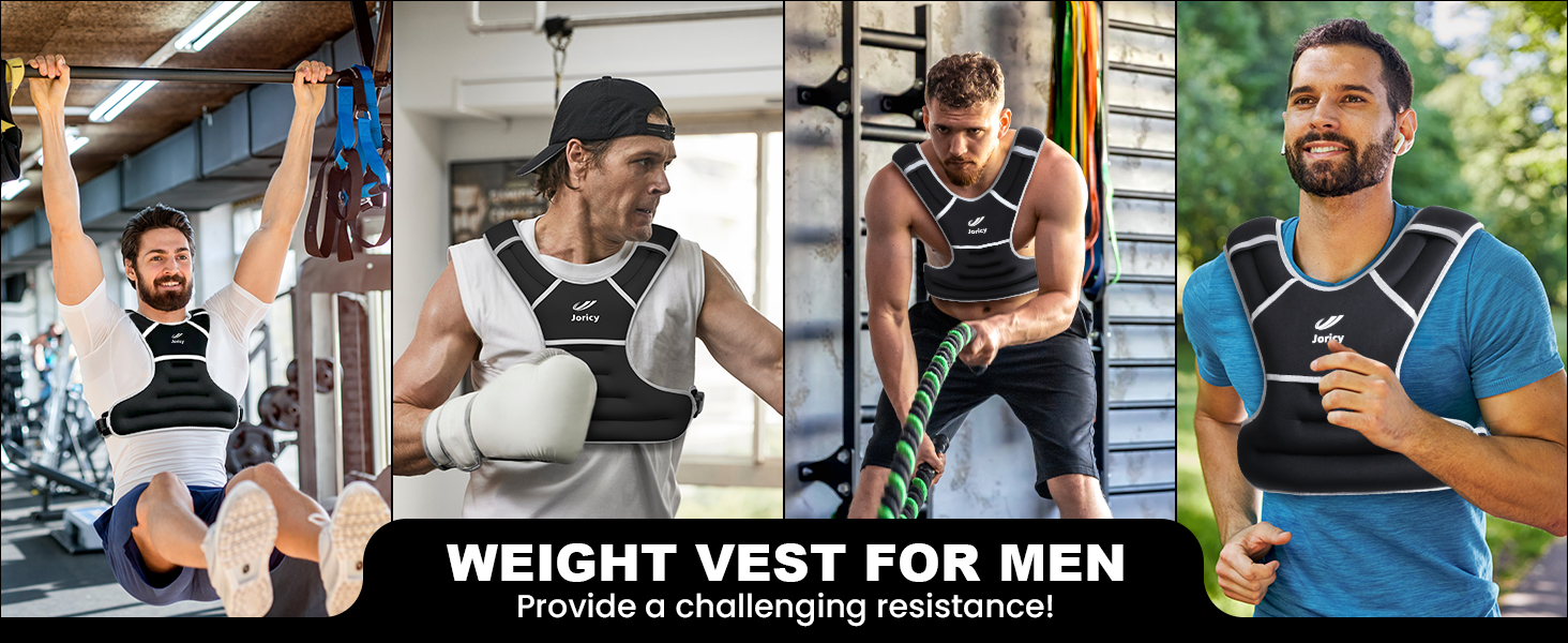 Weighted Vest 6lb 8lb 10lb 12lb 15lb 20lb 25lb Weight Vest for Men Women Body Weight Vests