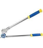Wostore 3/8" Pipe Bender Heavy Duty Tubing Bender Tube Bender Roller 0-180° Copper Tool For Coppe...