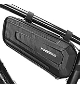 ROCK BROS Bike Frame Bag Bike Storage Triangle Bag Bicycle Under Top Tube Saddle Bag Water-Resist...
