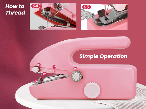 hemming tool mini handheld sewing machine maquina de coser portátil hand stitching machine hand
