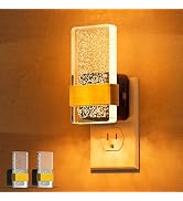 L LOHAS LED Night Light [2 Pack], Amber Night Lights Plug Into Wall, Dusk to Dawn Sensor, 0-100LM...