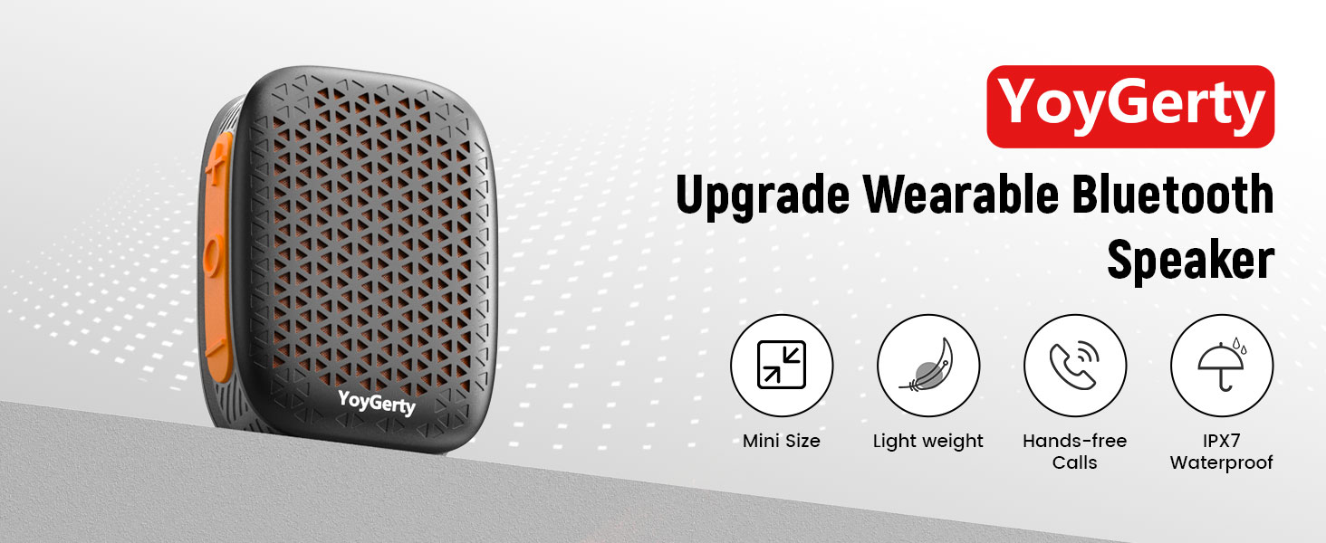 wearable bluetooth speaker