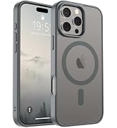 SUPFINE Magnetic for iPhone 16 Pro Max Case (Compatible with MagSafe) (Military Grade Drop Protec...
