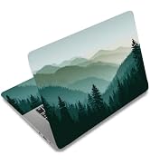 SUPERDANT Laptop Notebook Skin Sticker Cover Decal Mountain Forest Laptop Protector Notebook PC C...