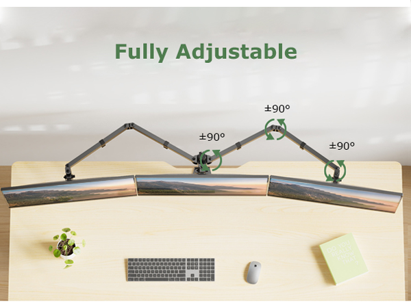 Triple Monitor Mount