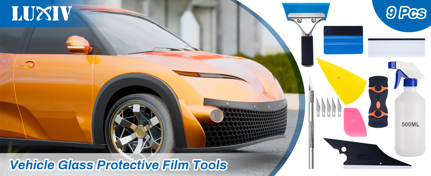 Car Window Tint Application Tools Kit