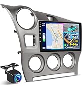 NHOPEEW [8-Core 4+64G] Upgrade Android 15 Radio for Toyota Matrix 2009-2014, 9 inch IPS Touchscre...