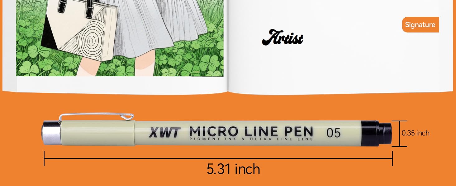 XWT drawing pens