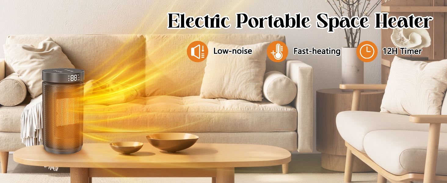 Space heaters for indoor use