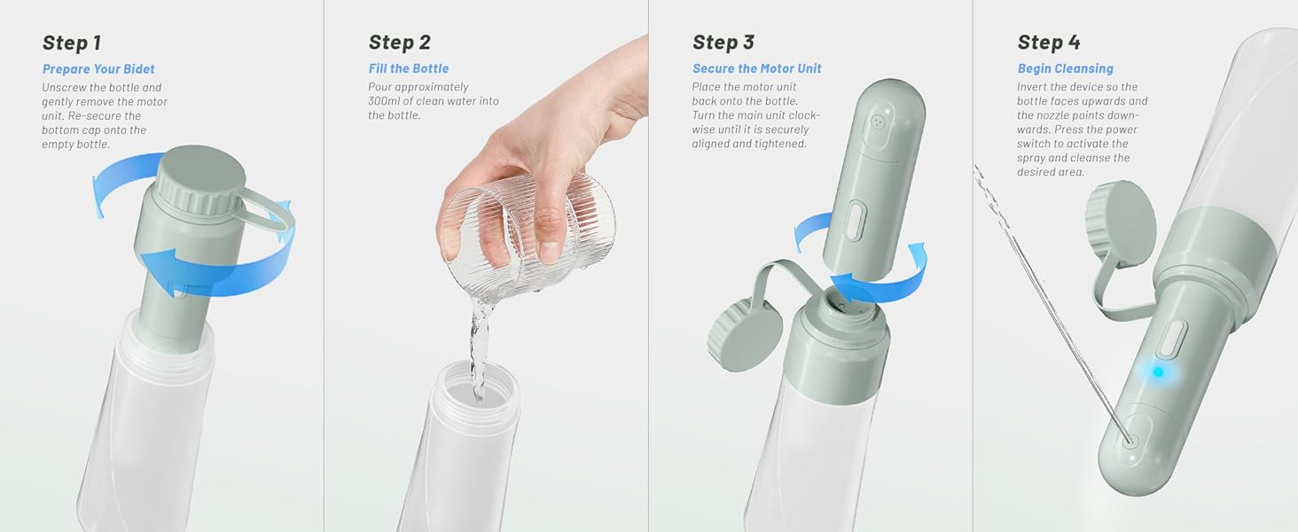 portable bidet for travel