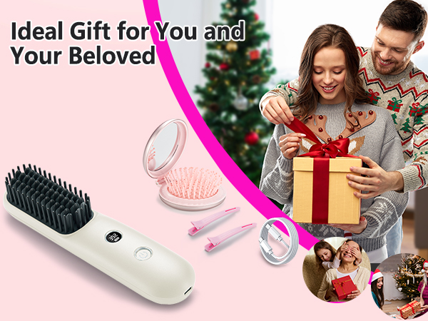 hair straightening brush