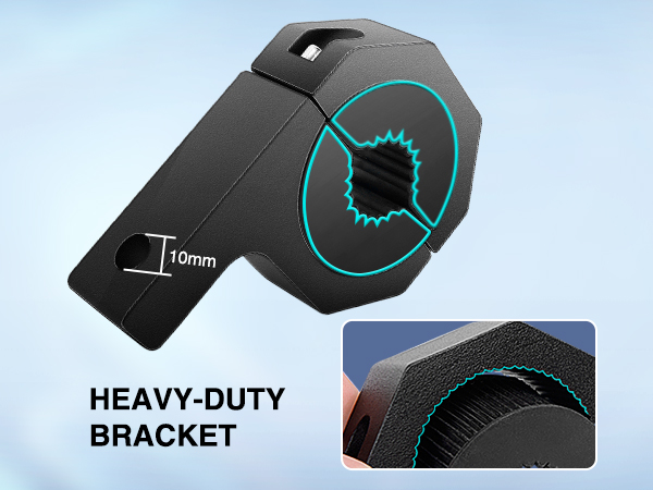 126W LED Light Bar with Horizontal Bar Tube Clamp Mounts with Wiring Harness Kit