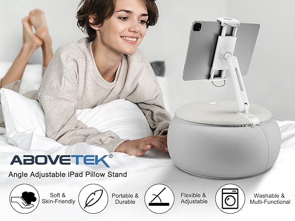 ipad pillow stand