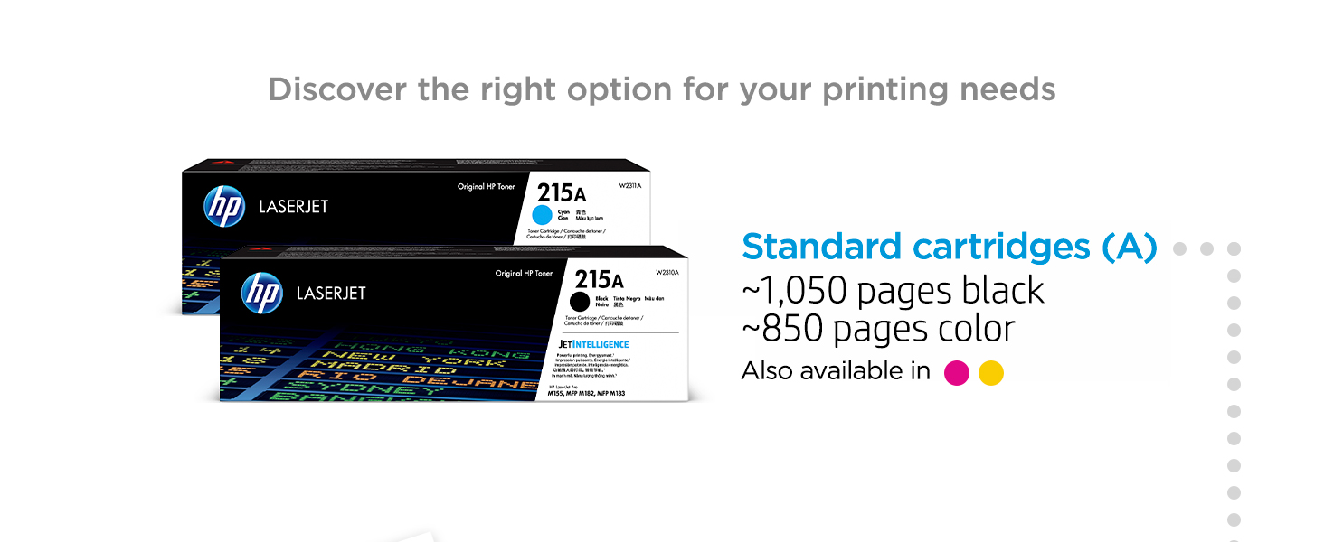 original hp 215 toner standard cartridges