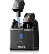LEKATO 5.8G Wireless Guitar System Upgraded with Charging Box, Wireless Guitar Transmitter Receiv...
