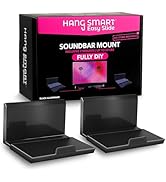 HangSmart TV Soundbar Mount NO Stud Easy Install, DIY Universal Sound Bar Wall Mount Bracket, Hol...