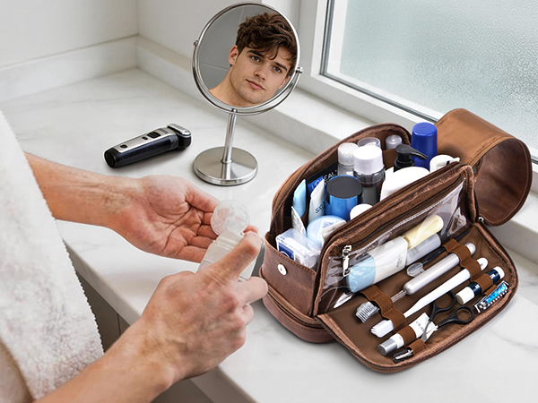 Large Toiletry Bag for Men
