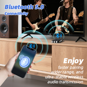 Bluetooth 5.0Connectiyity