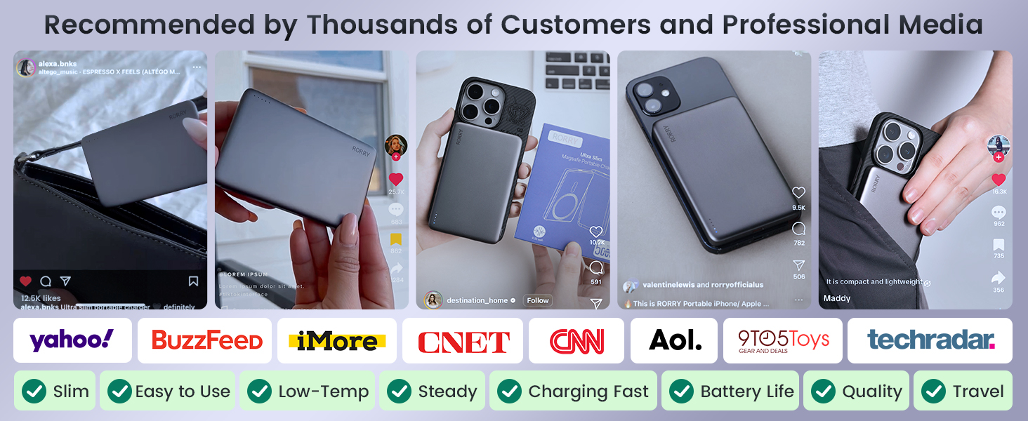 for magsafe battery pack for magsafe portable charger magnetic phone charger